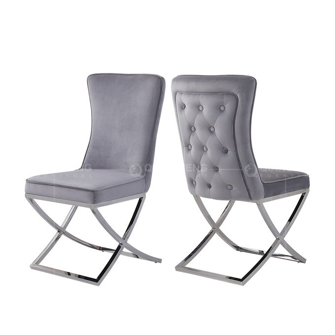 48cmx50.5cmx109cm SS Dining Chairs