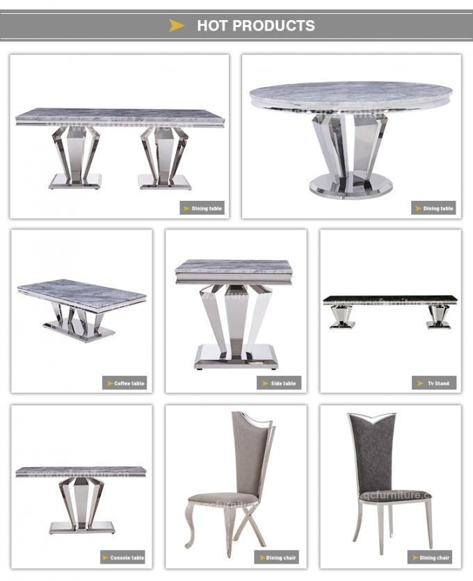 Qiancheng Stainless Steel Coffee Table