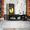 Modern Gold Stainless Steel TV Stand For Bedroom Furniture