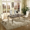 Silvery Legs Luxury Marble Dining Table 60inchx36inchx30inch Italian Modern Style