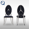 19x20x42inch High Back Dining Room Chairs Leather Upholstery Linear Stitching