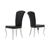Home Furniture 20x26x42inch SS Dining Chairs Bold Curves American Style