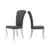 Home Furniture 20x26x42inch SS Dining Chairs Bold Curves American Style