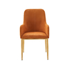 European Style SS Dining Chairs 56x62x93cm With Comfortable Fabric European Style SS Dining Chairs 56x62x93cm With Comfortable Fabric