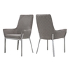 NO Folded OEM Velvet Dining Room Chairs Stainless Steel Metal Legs Dining Chairs