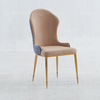 Backrest Decoration 50x60x97cm SS Dining Chairs Modern Dining Room Chairs