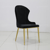 Backrest Decoration 50x60x97cm SS Dining Chairs Modern Dining Room Chairs