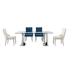 12mm Tempered Glass Dining Table With Stainless Steel Legs 200cm 12mm Tempered Glass Dining Table With Stainless Steel Legs 200cm