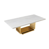 ODM 0.26CBM Stainless Steel Coffee Table Living Room Furniture