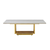 ODM 0.26CBM Stainless Steel Coffee Table Living Room Furniture
