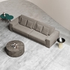 Stainless Steel Base Side Corner SS Coffee Table Artificial Marble Top