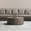 Stainless Steel Base Side Corner SS Coffee Table Artificial Marble Top