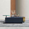 Rectangular Sintered Stone Coffee Table Customized Home Furniture