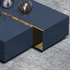 Rectangular Sintered Stone Coffee Table Customized Home Furniture