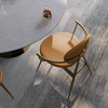 Home furniture unique comfortable luxury italian dinner ss dining chairs