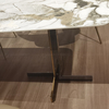 White 180x90x75cm Luxury Marble Dining Table Golden Stainless Steel Base White 180x90x75cm Luxury Marble Dining Table Golden Stainless Steel Base