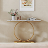 Metal 201 SS Console Table Living Room In Gold Hallway Furniture