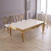 Modern 20 - 40mm Luxury Marble Dining Table 12 Seat 96x48x30inch Modern 20 - 40mm Luxury Marble Dining Table 12 Seat 96x48x30inch