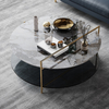 Round SS Coffee Table Sets Hotel Center Home Living Room Furniture