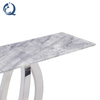 Elegant Marble SS Console Table 120x40x80cm Long Lasting Wear Elegant Marble SS Console Table 120x40x80cm Long Lasting Wear