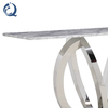 Elegant Marble SS Console Table 120x40x80cm Long Lasting Wear Elegant Marble SS Console Table 120x40x80cm Long Lasting Wear