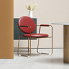 Metal Western Industry SS Dining Chairs Red for Restaurant Cafe Metal Western Industry SS Dining Chairs Red for Restaurant Cafe