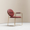 Metal Western Industry SS Dining Chairs Red for Restaurant Cafe Metal Western Industry SS Dining Chairs Red for Restaurant Cafe