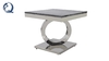 Marble OEM Stainless Steel Side Tables Square 60x60 Mirror Side Tables