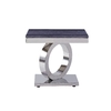 Marble OEM Stainless Steel Side Tables Square 60x60 Mirror Side Tables