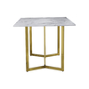 6 Seater Luxury Marble Dining Table Sintered Stone Top Dining Table