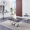 Marble OEM Stainless Steel Side Tables Square 60x60 Mirror Side Tables