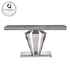 OEM 140x45x75cm Metal Marble Top Console Table For Living Room OEM 140x45x75cm Metal Marble Top Console Table For Living Room