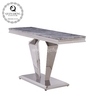 OEM 140x45x75cm Metal Marble Top Console Table For Living Room OEM 140x45x75cm Metal Marble Top Console Table For Living Room