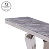 OEM 140x45x75cm Metal Marble Top Console Table For Living Room OEM 140x45x75cm Metal Marble Top Console Table For Living Room