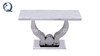 Living Room 65kg European Style Console Table 160cm Stainless Steel Frame