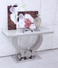 Living Room 65kg European Style Console Table 160cm Stainless Steel Frame