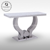 Living Room 65kg European Style Console Table 160cm Stainless Steel Frame