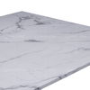 Rose Gold OEM Luxury Marble Dining Table 6 Seater Naturally hard wearing