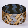 Round Dia 100cmx45cm  SS Coffee Table for Italian Contemporary Living Room