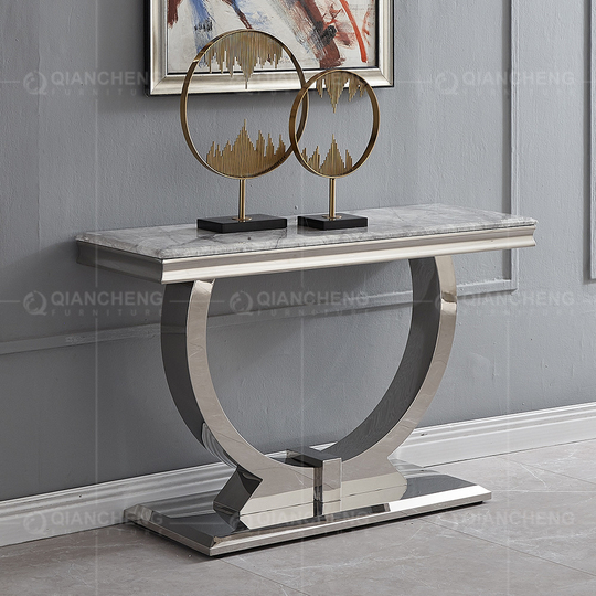 120cmx40cmx77cm SS Console Table