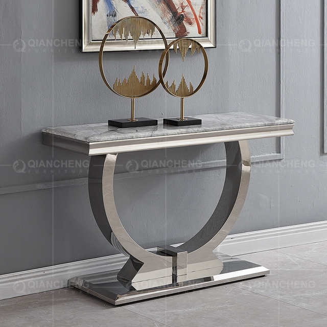 120cmx40cmx77cm SS Console Table