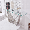 12mm Clear Glass Console Table 12mm Clear Glass Console Table