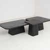 Three In One 120x60x36cm Square Stone Top Coffee Table Wrought Iron Square Table Three In One 120x60x36cm Square Stone Top Coffee Table Wrought Iron Square Table