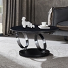 Home Office 0.16cbm SS Coffee Table Gold Base Sinter Stone top Home Office 0.16cbm SS Coffee Table Gold Base Sinter Stone top