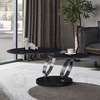 Home Office 0.16cbm SS Coffee Table Gold Base Sinter Stone top Home Office 0.16cbm SS Coffee Table Gold Base Sinter Stone top