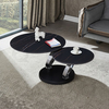 Home Office 0.16cbm SS Coffee Table Gold Base Sinter Stone top Home Office 0.16cbm SS Coffee Table Gold Base Sinter Stone top