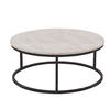 Round Marble 99kg SS Coffee Table Dia 95cm X Height 40cm Modern Furniture