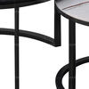 Round Marble 99kg SS Coffee Table Dia 95cm X Height 40cm Modern Furniture
